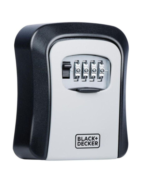 Skrzynka sejf na klucze na szyfr 4 cyfry black + decker