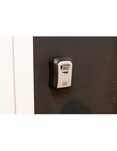 Skrzynka sejf na klucze na szyfr 4 cyfry black + decker