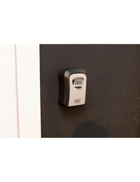 Skrzynka sejf na klucze na szyfr 4 cyfry black + decker