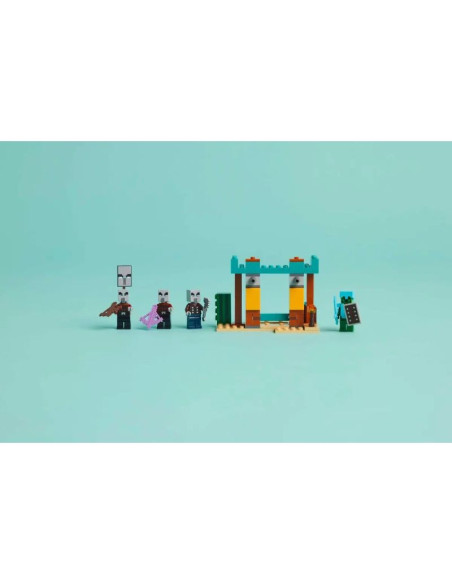 Lego minecraft 21267 pustynny patrol złosadników