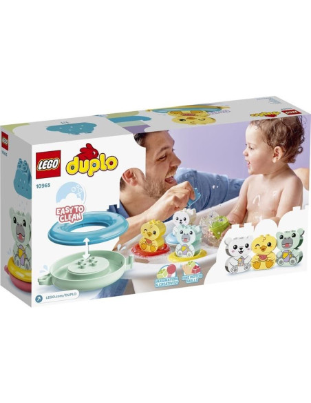 Lego duplo 10965 zabawa w kąpieli: pływający pociąg ze zwierzątkami