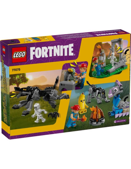 Lego fortnite 77075 skórek i iskra oraz obóz
