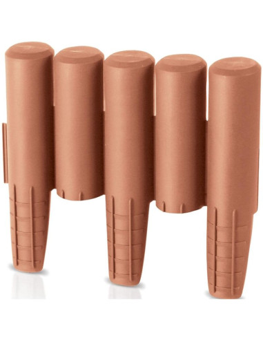 Palisada ogrodowa obrzeże trawnikowe 270cm ipal 5 terakota