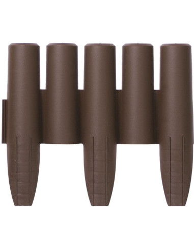 Palisada ogrodowa obrzeże trawnikowe 270cm ipal 5 brąz