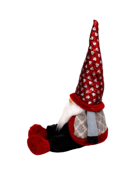 Skrzat mikołaj świąteczny siedzący 92cm