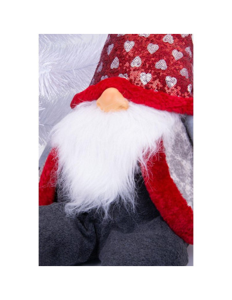 Skrzat mikołaj świąteczny siedzący 92cm