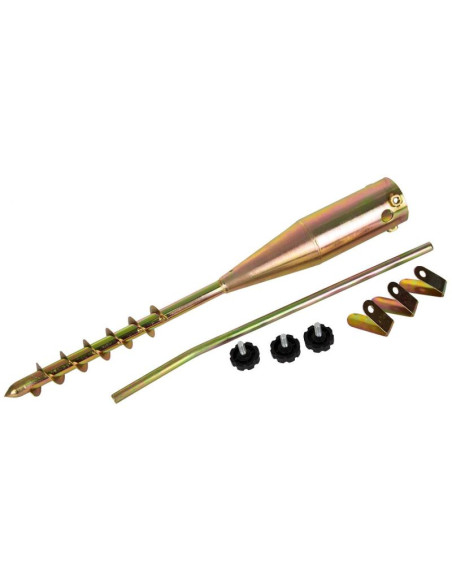 Baza mocowanie do parasola metalowa wkręcana 1032887