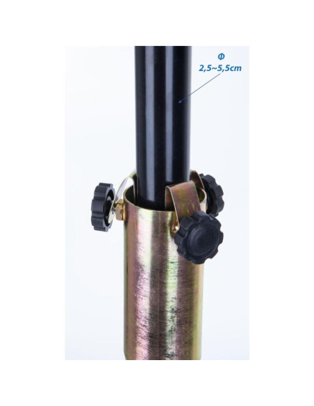 Baza mocowanie do parasola metalowa wkręcana 1032887