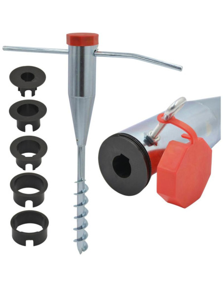 Baza mocowanie do parasola 25-55mm metalowa wkręcana redcliffs