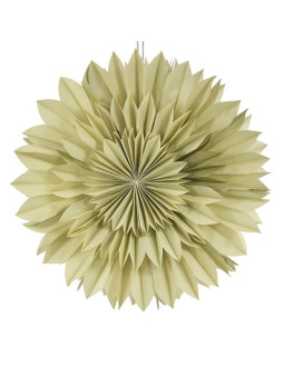 Gwiazda dekoracyjna wisząca papierowa 3d 50cm zielony 2