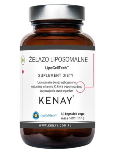 Żelazo Liposomalne Lipocelltech™ (60 Kaps.)