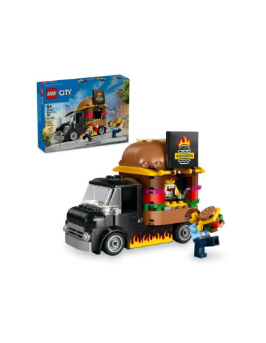 Lego city 60404 ciężarówka z burgerami