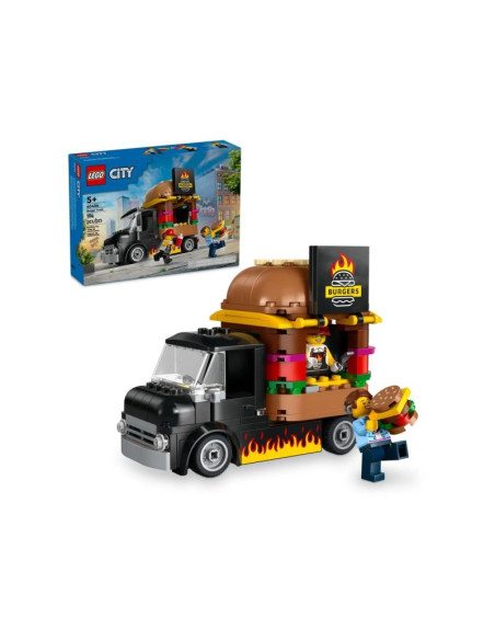 Lego city 60404 ciężarówka z burgerami
