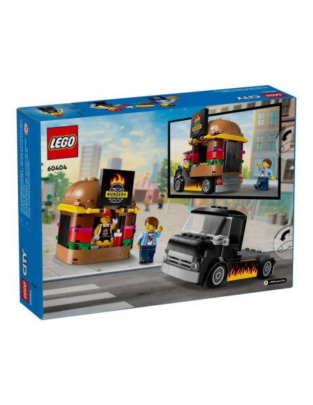 Lego city 60404 ciężarówka z burgerami