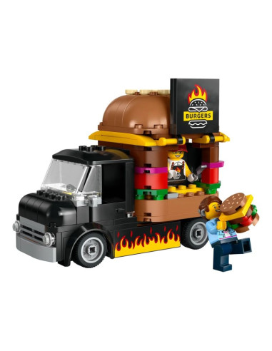 Lego city 60404 ciężarówka z burgerami