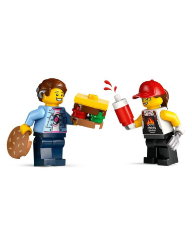 Lego city 60404 ciężarówka z burgerami
