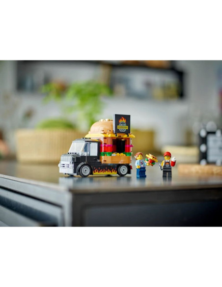 Lego city 60404 ciężarówka z burgerami