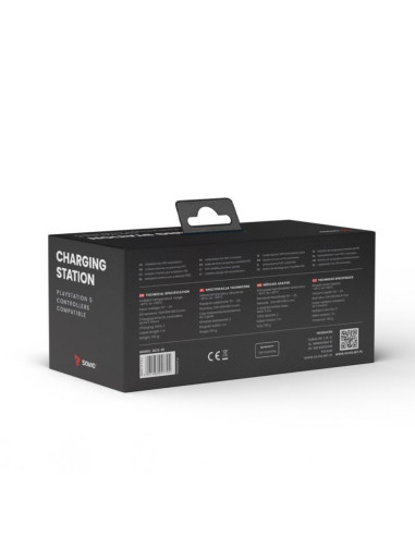 Savio gcs-01 stacja ładująca do padów ps5, usb