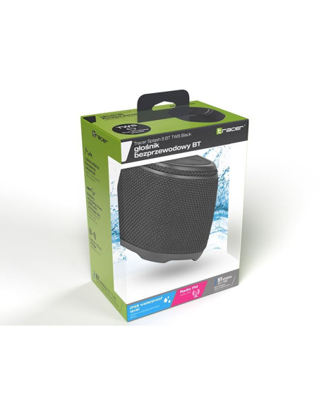 Tracer głośnik tws splash s bluetooth black