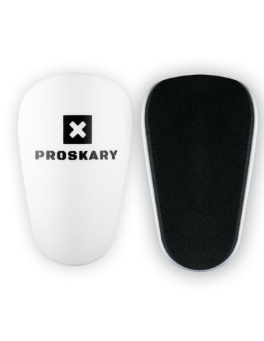 Nagolenniki piłkarskie proskary mini białe