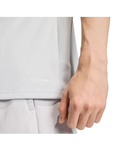 Koszulka męska adidas entrada 26 polo szara jz6662