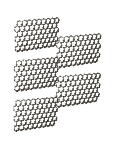 Kratka najazdowa/ parkingowa 5szt czarny