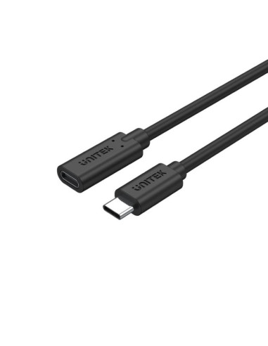 Unitek przedłużacz usb-c 10gbps, 4k60hz, pd 100w, 1,5m, c14086bk-1.5m