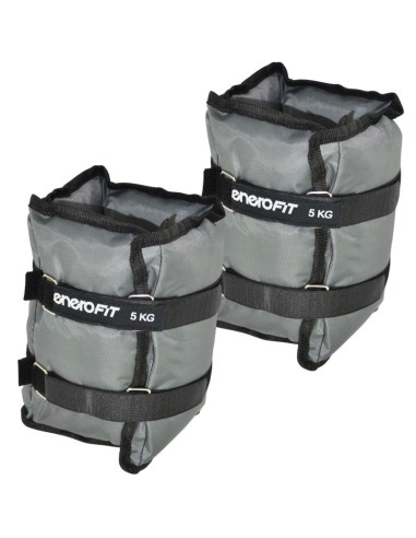 Obciążenie na przeguby szare 10kg (2x5kg) enero fit