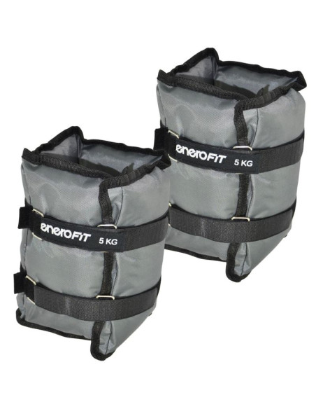 Obciążenie na przeguby szare 10kg (2x5kg) enero fit