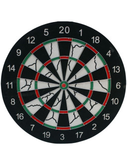 Dart outdoor kartonowy 45cm i 6 rzutek enero