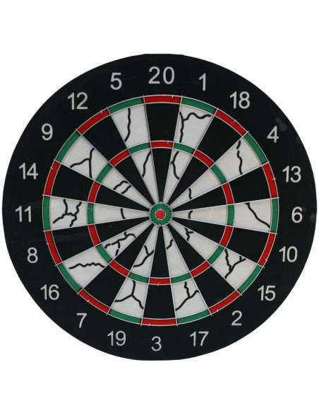 Dart outdoor kartonowy 45cm i 6 rzutek enero