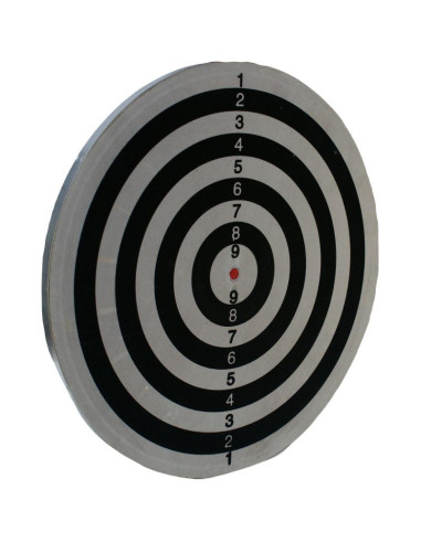 Dart outdoor kartonowy 45cm i 6 rzutek enero