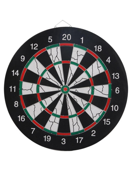 Dart outdoor kartonowy 45cm i 6 rzutek enero