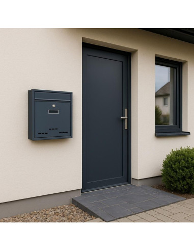 Skrzynka na listy 36x9x31,3cm 1067568 saska garden