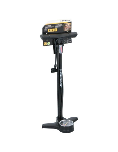 Pompka warsztatowo - rowerowa dunlop 174psi z manometrem