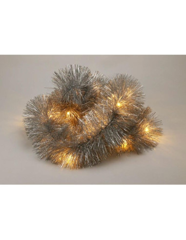 Girlanda dekoracyjna 270cm 26led srebrna