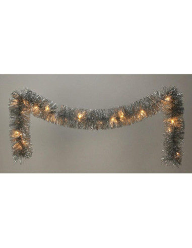 Girlanda dekoracyjna 270cm 26led srebrna