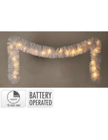 Girlanda dekoracyjna 270cm 26led biała