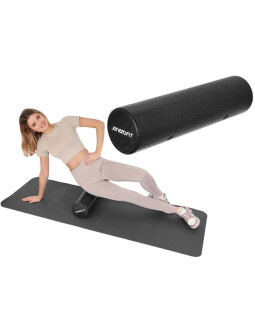 Wałek roller fitness joga epp czarny 15x90cm enero fit