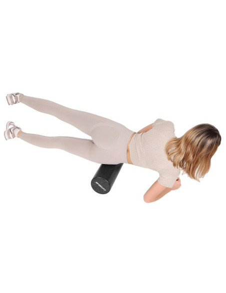 Wałek roller fitness joga epp czarny 15x90cm enero fit