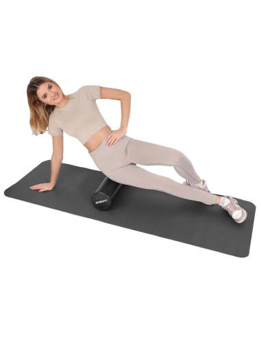 Wałek roller fitness joga epp czarny 15x90cm enero fit