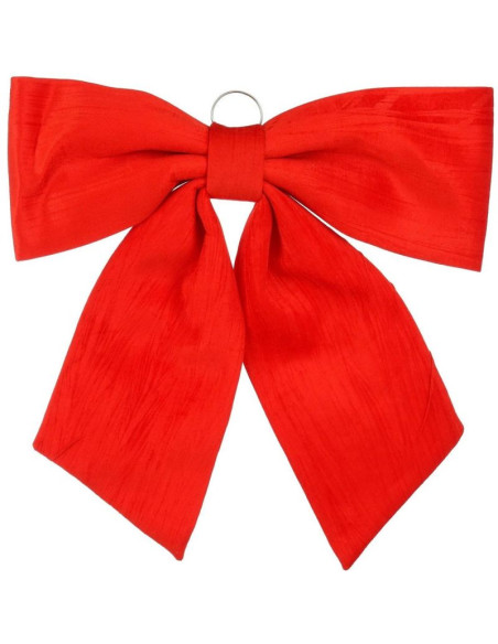 Kokarda dekoracyjna czerwona 67x72x9cm mica