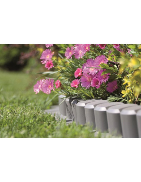 Palisada ogrodowa obrzeże trawnikowe 302cm ipal 6 terakota