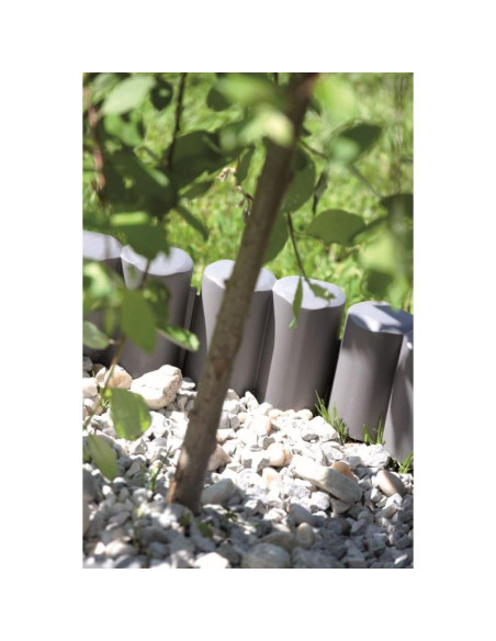 Palisada ogrodowa obrzeże trawnikowe 302cm ipal 6 brąz