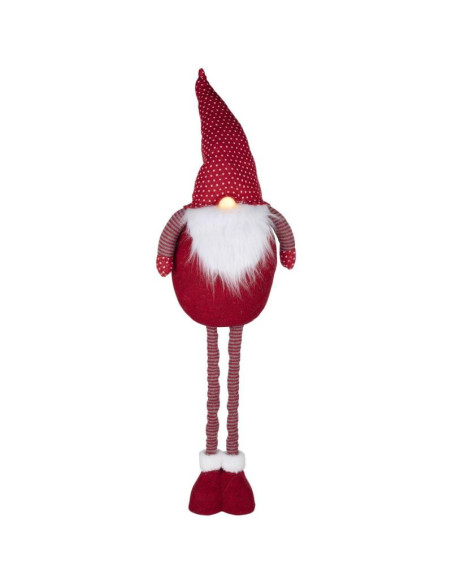 Mikołaj na teleskopowych nogach 30x18x100cm articasa czerwony
