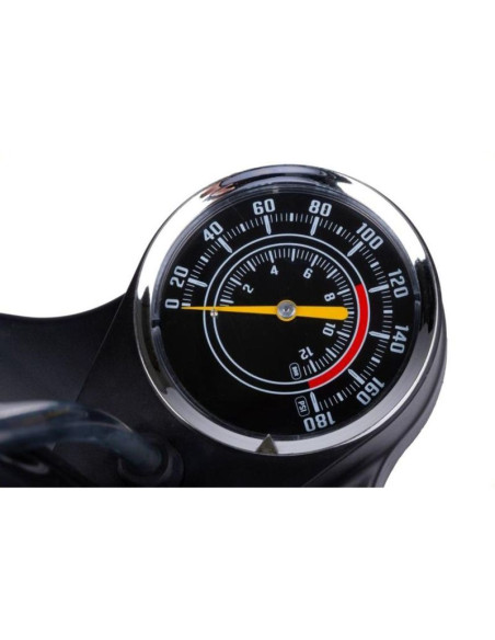 Pompka warsztatowo rowerowa 180psi (12bar) z manometrem xqmax pro