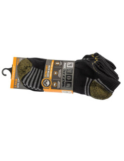 Skechers 3pk terry train work socks s102684-blk czarne 41-46