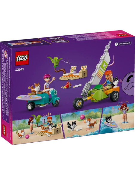 Lego friends 42641 przygoda z surfującymi psami i skuterem