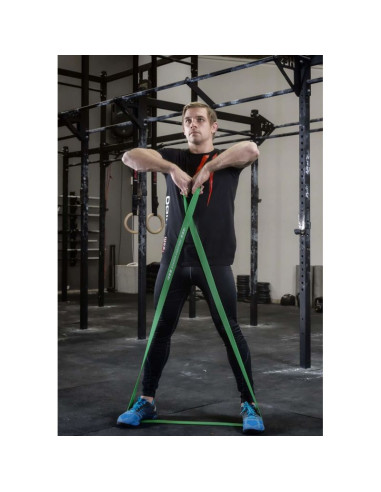 Power band  13 - wzmocniona guma treningowa dbx bushido czerwona 7-16 kg