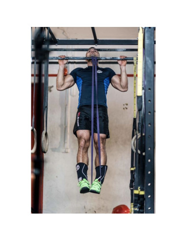 Power band  13 - wzmocniona guma treningowa dbx bushido czerwona 7-16 kg